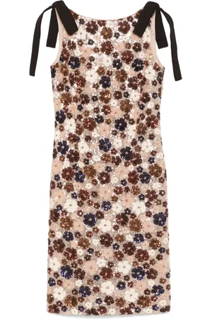 Nº21 Abito midi con paillettes