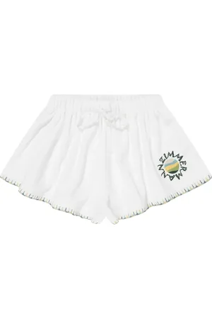 ZIMMERMANN Shorts Tallow con ricamo