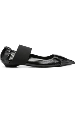 BRUNO FRISONI Ballerine a punta in pelle