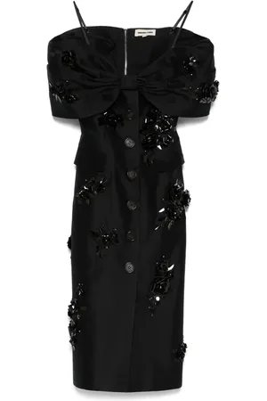 Shushu/Tong Abito con fiocco oversize