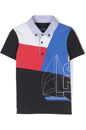 Lapin House Polo con design color-block