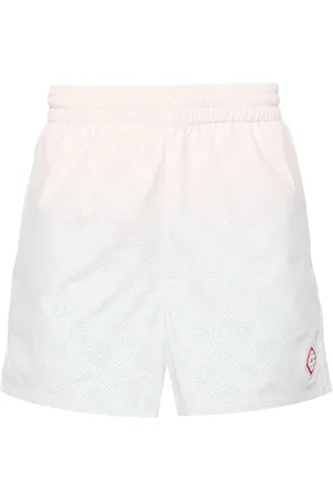 Casablanca Shorts con monogramma traforato