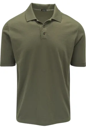 Kiton Polo in cotone con ricamo logo
