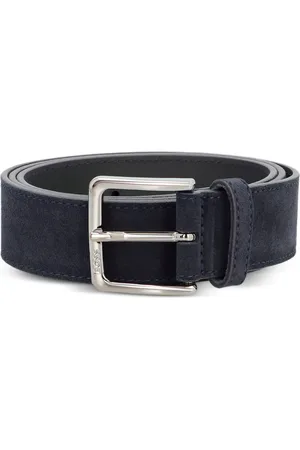 HUGO BOSS Cintura in pelle scamosciata