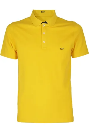 FAY Polo in cotone con ricamo logo