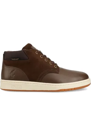 Ralph Lauren Sneakers alte in pelle