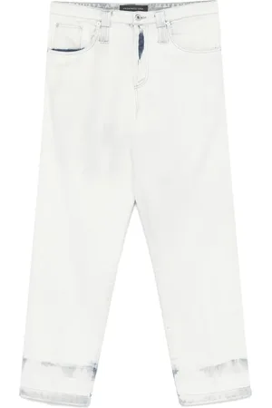 Federico Cina Jeans con effetto schiarito