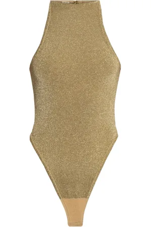 Cult Gaia Body con effetto metallizzato