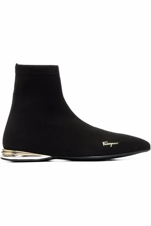 Salvatore Ferragamo Stivali Missy con logo