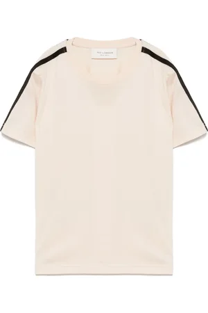 YES T-shirt con dettaglio a righe