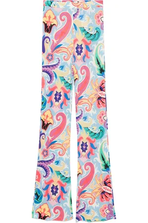 Etro Pantaloni con stampa paisley