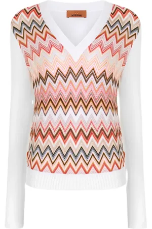 Missoni Maglione con motivo a zigzag