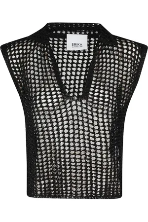 ERIKA CAVALLINI Gilet con scollo a V