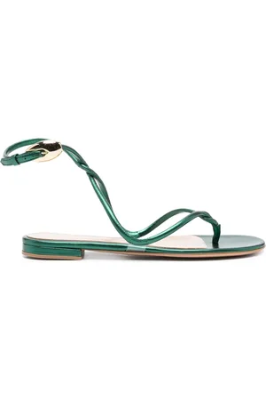 Gianvito Rossi Sandali piatti Black Mamba