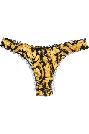 VERSACE Tanga con inserti