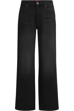 HUGO BOSS Jeans con applicazione logo