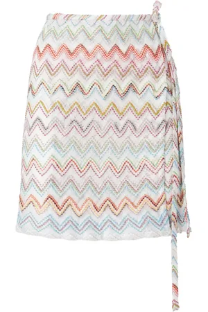Missoni Minigonna con motivo a zigzag