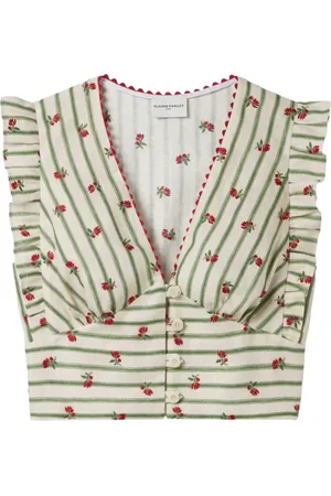 Claudie Pierlot Top con ruches