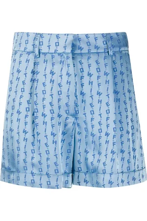 OFF-WHITE Shorts con effetto jacquard