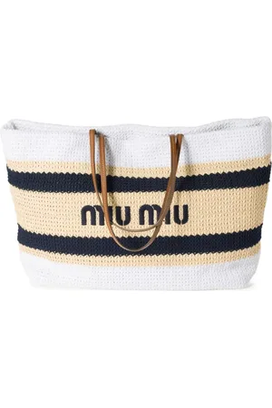 Miu Miu Borsa tote a righe