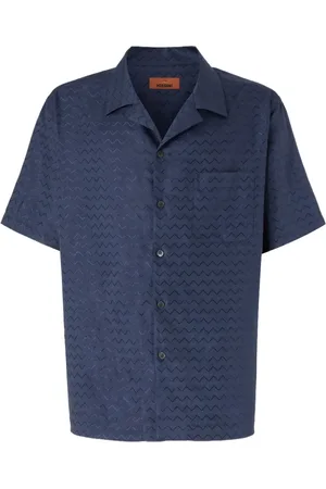 Missoni Camicia con motivo a zigzag