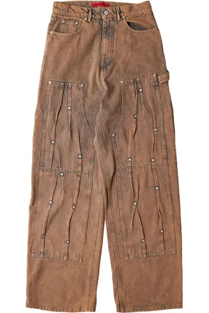 Kusikohc Jeans con dettaglio rivetto
