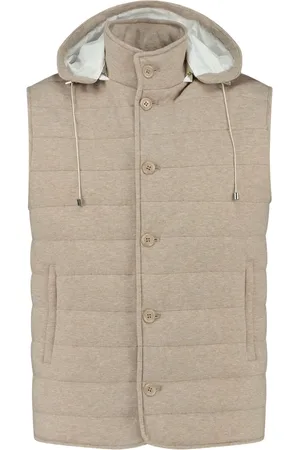 Doriani Cashmere Gilet con cappuccio