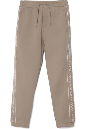 Emporio Armani Pantaloni sportivi con ricamo