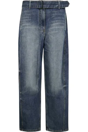 MAGDA BUTRYM Jeans a gamba ampia con cintura