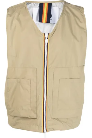 K-Way Gilet con scollo a V