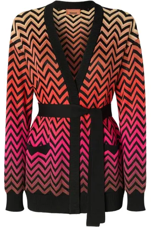 Missoni Cardigan con motivo chevron