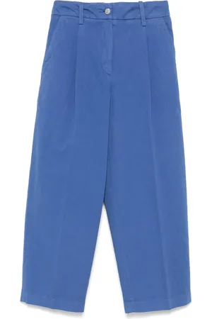 Etro Pantaloni con motivo a spina di pesce