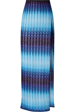 Missoni Gonna lunga con motivo a zigzag