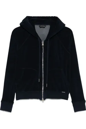 Tom Ford Felpa in spugna con cappuccio