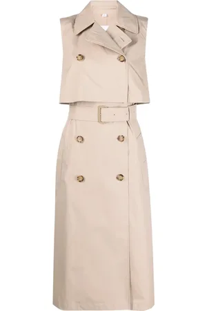 Burberry Abito stile trench smanicato