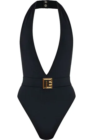Balmain Costume da bagno con logo