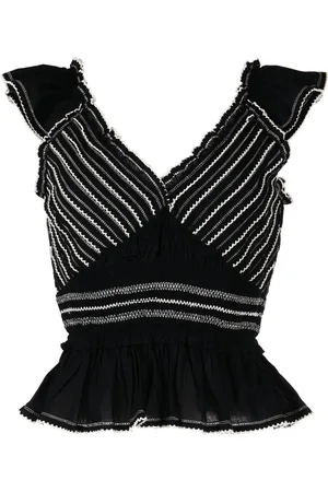 SEA Top Mable con ricamo