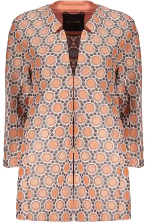 MOORER Giacca con motivo geometrico