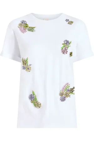 Cinq A Sept T-shirt con strass