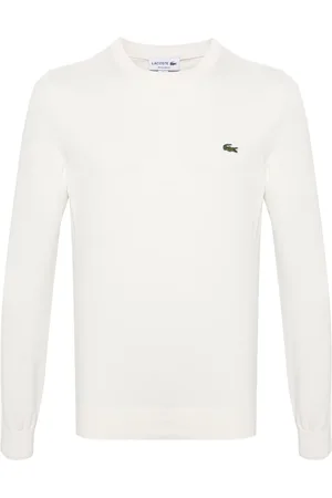 Lacoste Maglione a coste con applicazione