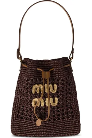 Miu Miu Borsa a secchiello mini all