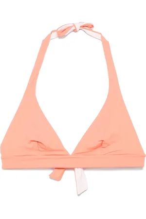 FISICO Top bikini con scollo all