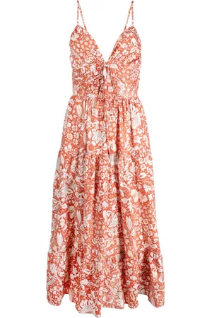 ULLA JOHNSON Abito corto Phoebe a fiori