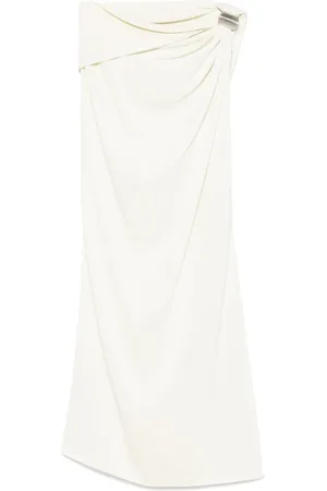 Lanvin Abito midi con anello Arpège