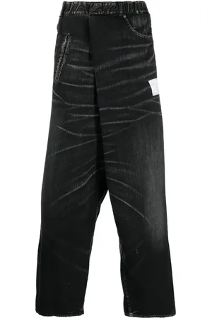 Maison Mihara Yasuhiro Jeans a gamba ampia