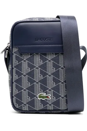 Lacoste Borsa messenger The Blend con applicazione