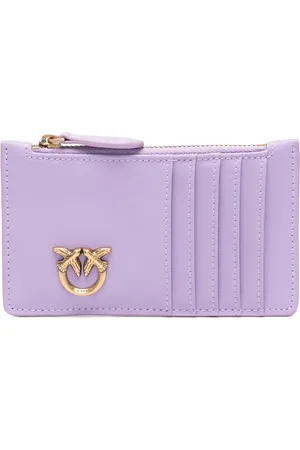 Pinko Portacarte Love Birds in pelle