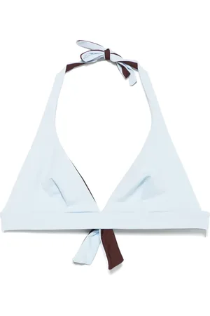 FISICO Top bikini con scollo all