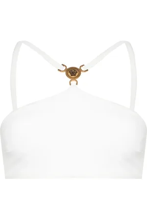 VERSACE Top bikini a fascia Medusa 