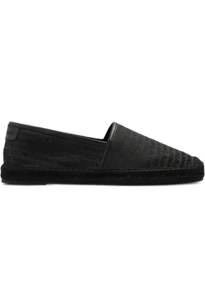 Emporio Armani Espadrilles con monogramma jacquard